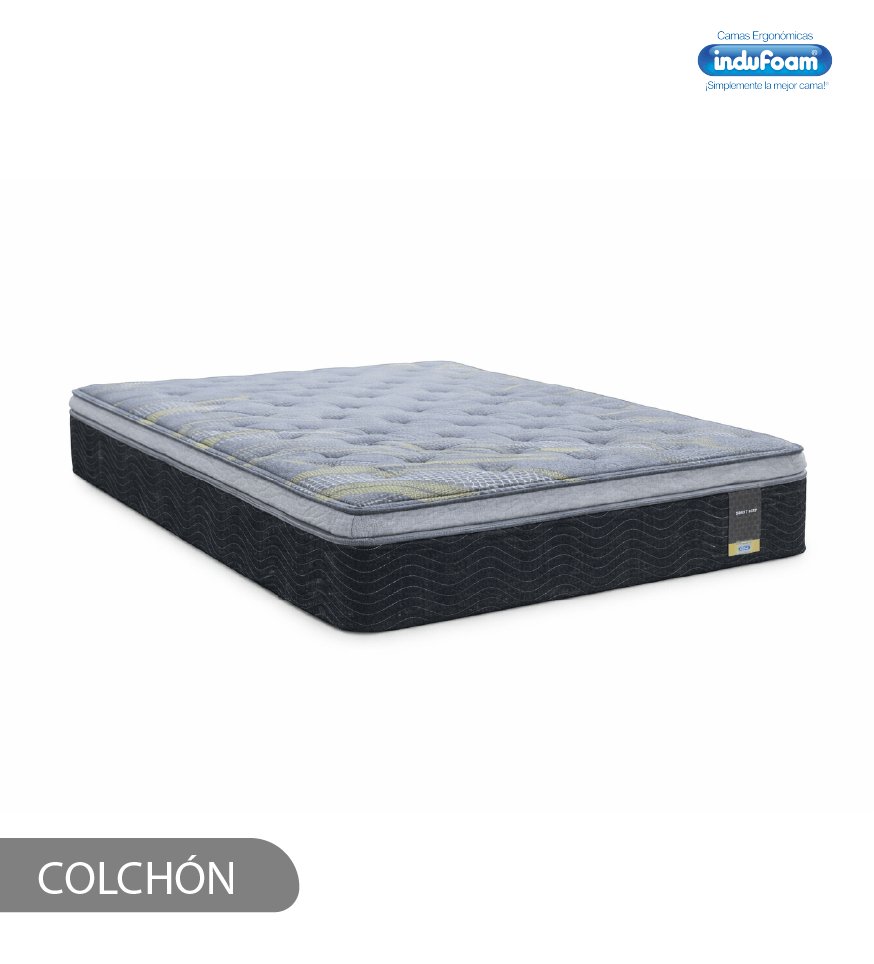 Colchón indufoam smart rest tamaño queen