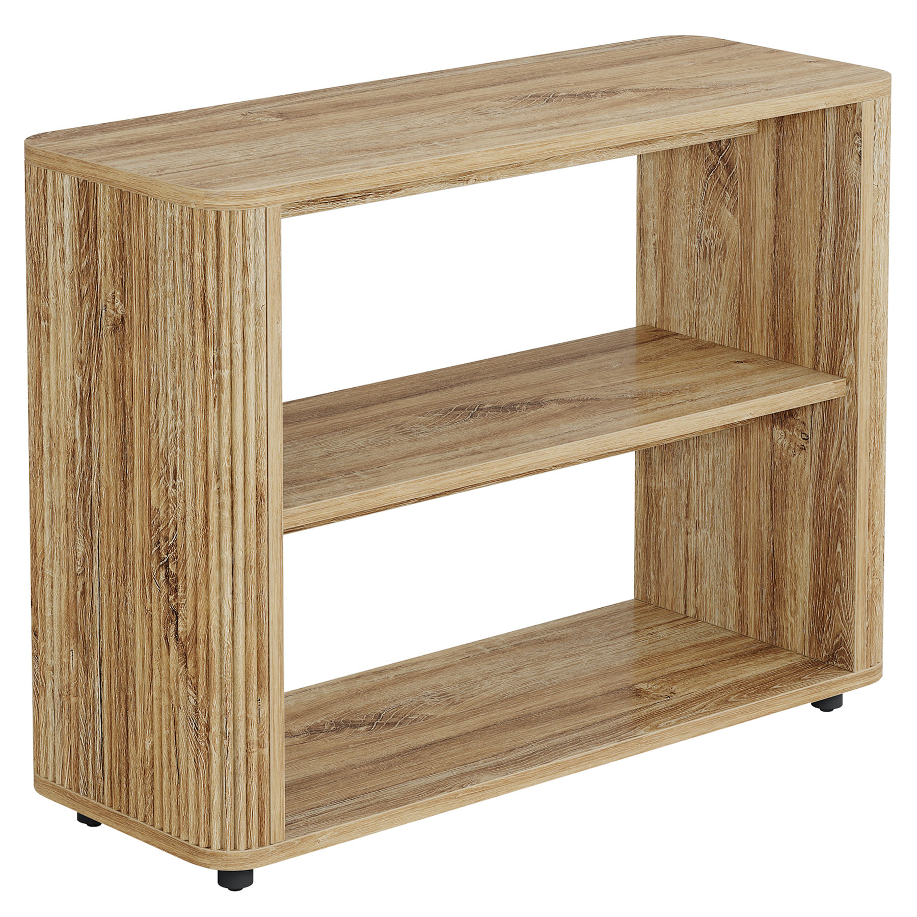 Estantería de 2 niveles Tribesigns MDF modelo: HOGA-F2389