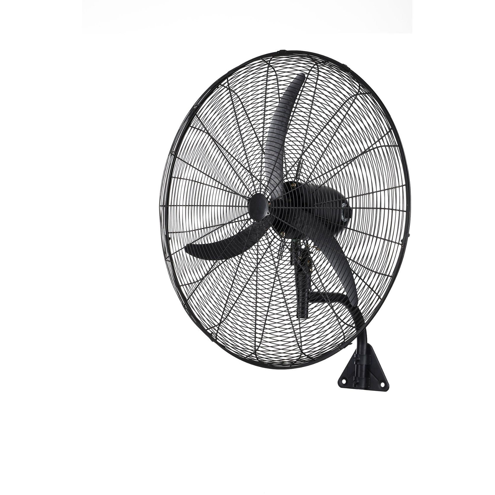 Ventilador ABM de 20 plg con control remoto industrial metálico para pared