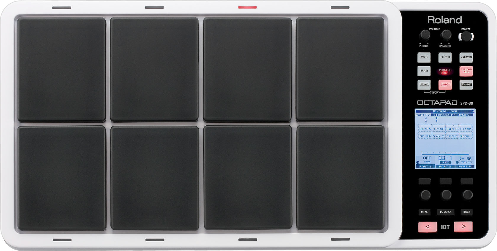 Bateria Roland Electrónica Octapad 30 Tipos De Efectos Multi-Timbral Con Nuevos Sonidos De…