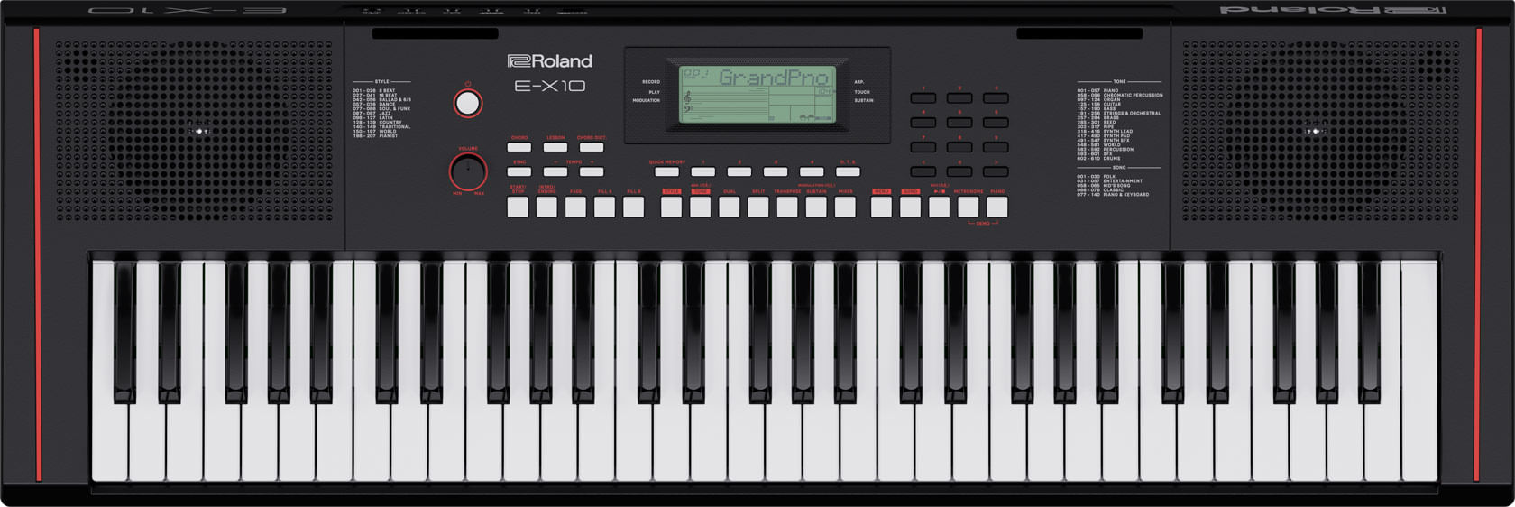 Teclado Roland Arreglista Portatil 61 Notas Altavoces Estereo Puerto Usb