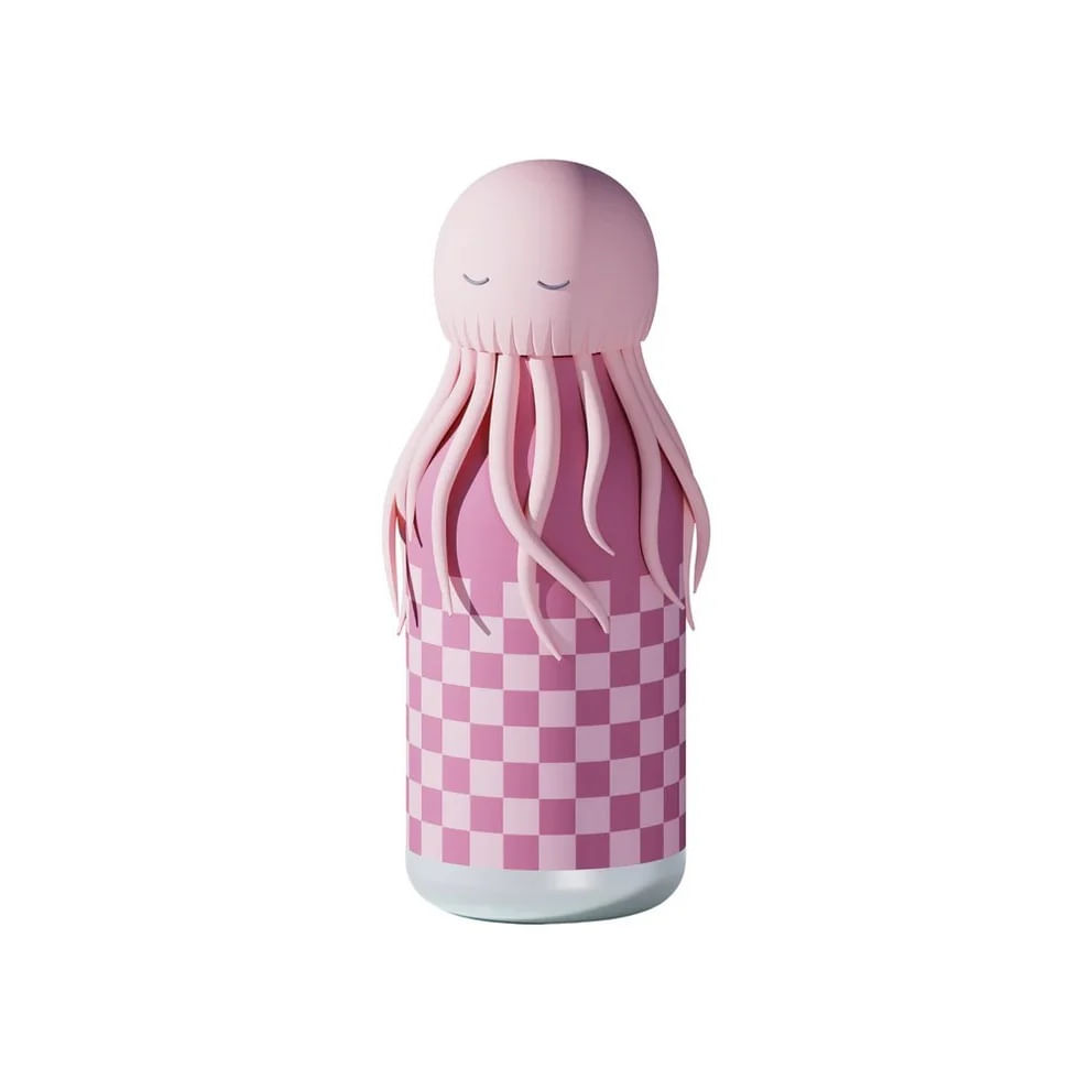 Botella Asobu de Acero Inoxidable 16 onzas - Medusa