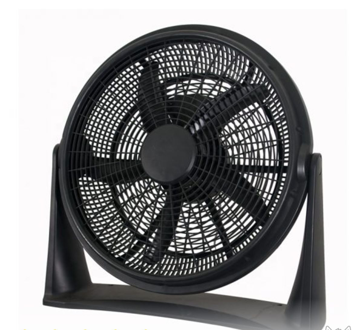 Ventilador ABM de piso de 20 plg con control remoto