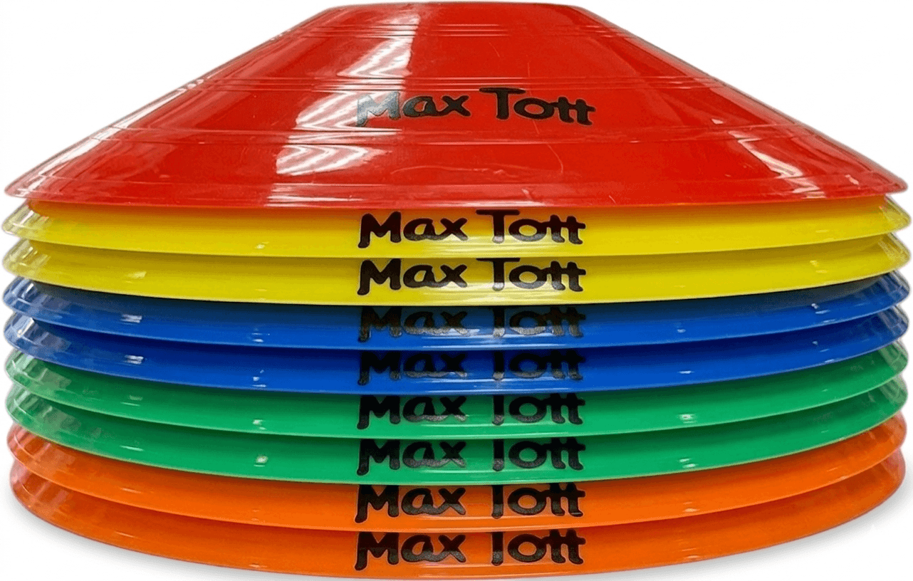 Discos de entrenamiento set de 10 unidades Max Tott