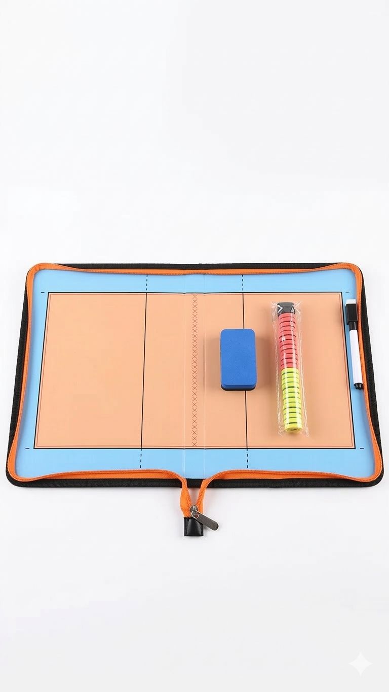 Tablero de entrenador de voleibol con zipper Max Tott