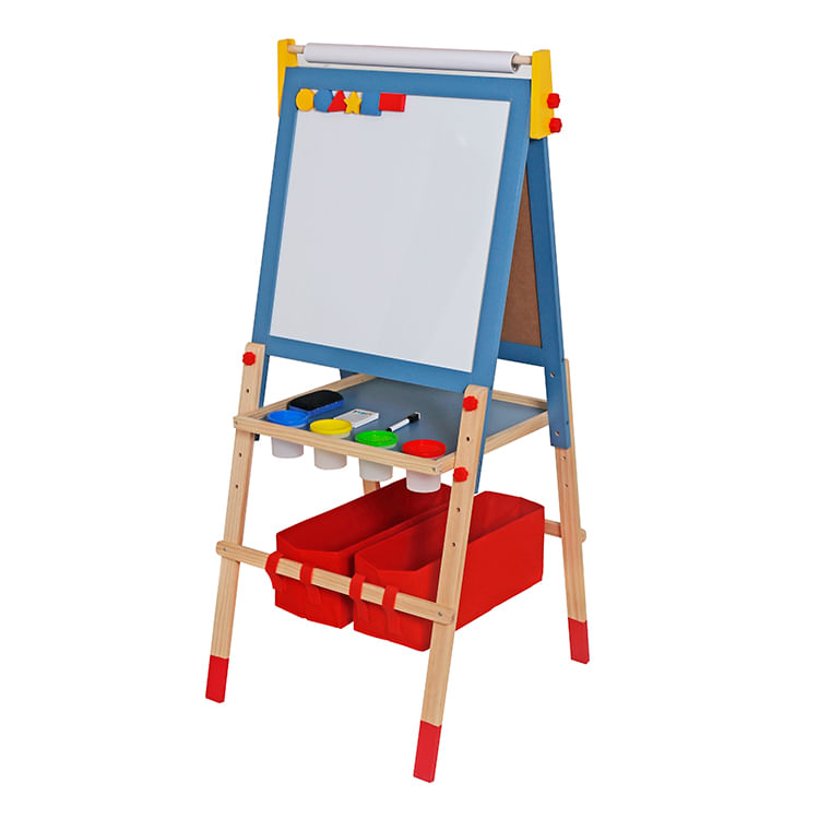 Pizarra infantil con caballete juguete montessori Kids modelo w12b275
