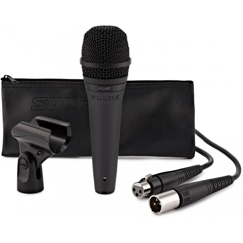 Micrófono SHURE Cardioide Dinámico Para Instrumentos Serie Pg Alta Con Cable Xlr