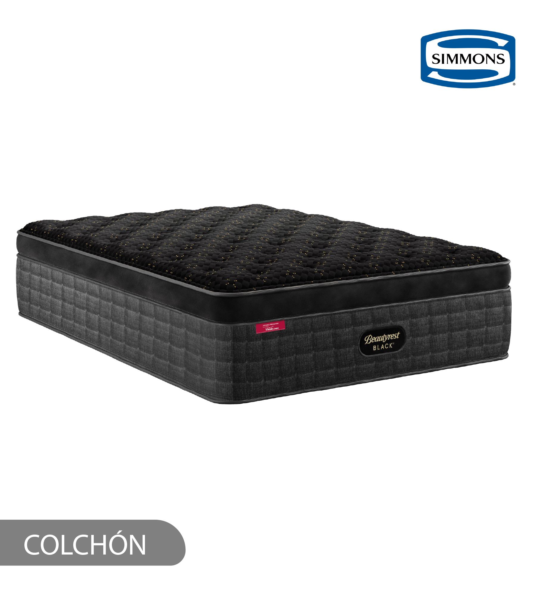 Colchón Simmons Beautyrest Luxury Collection Serie 3 Medium King