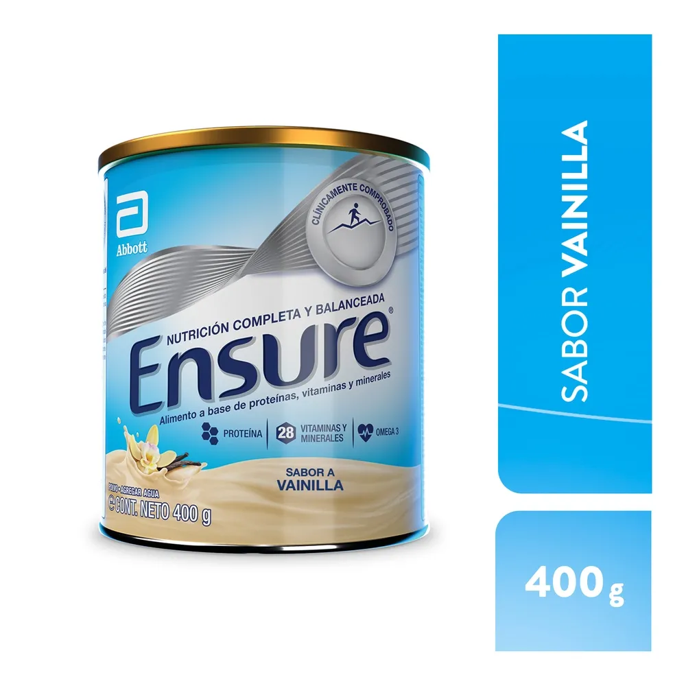 Complemento Nutricional Ensure Vainilla - 400 g