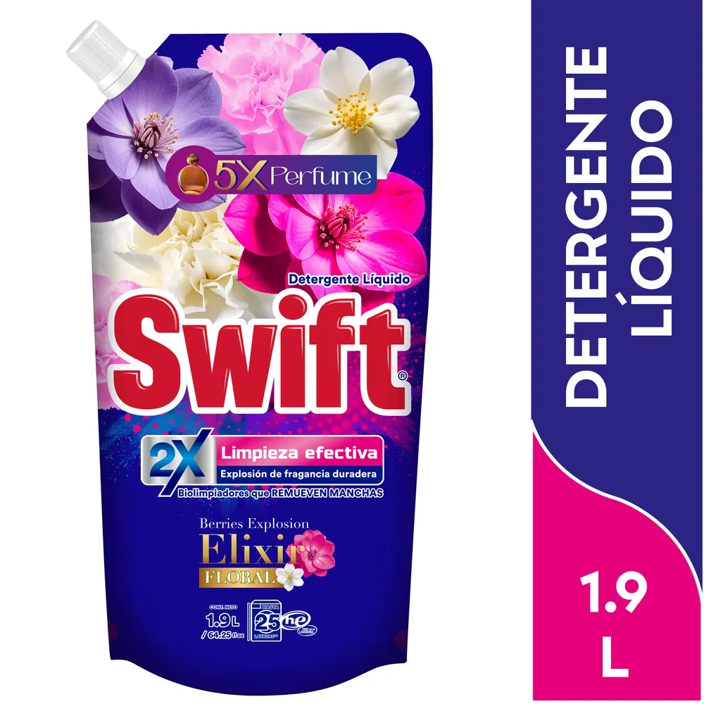 Detergente Liquido Swift Elixir - 1.9 L