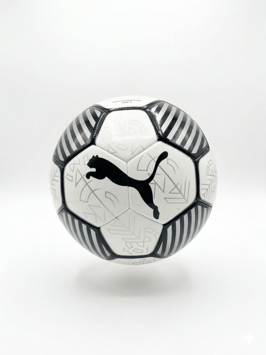 Balón de fútbol Prestige Puma No 3 color blanco con negro
