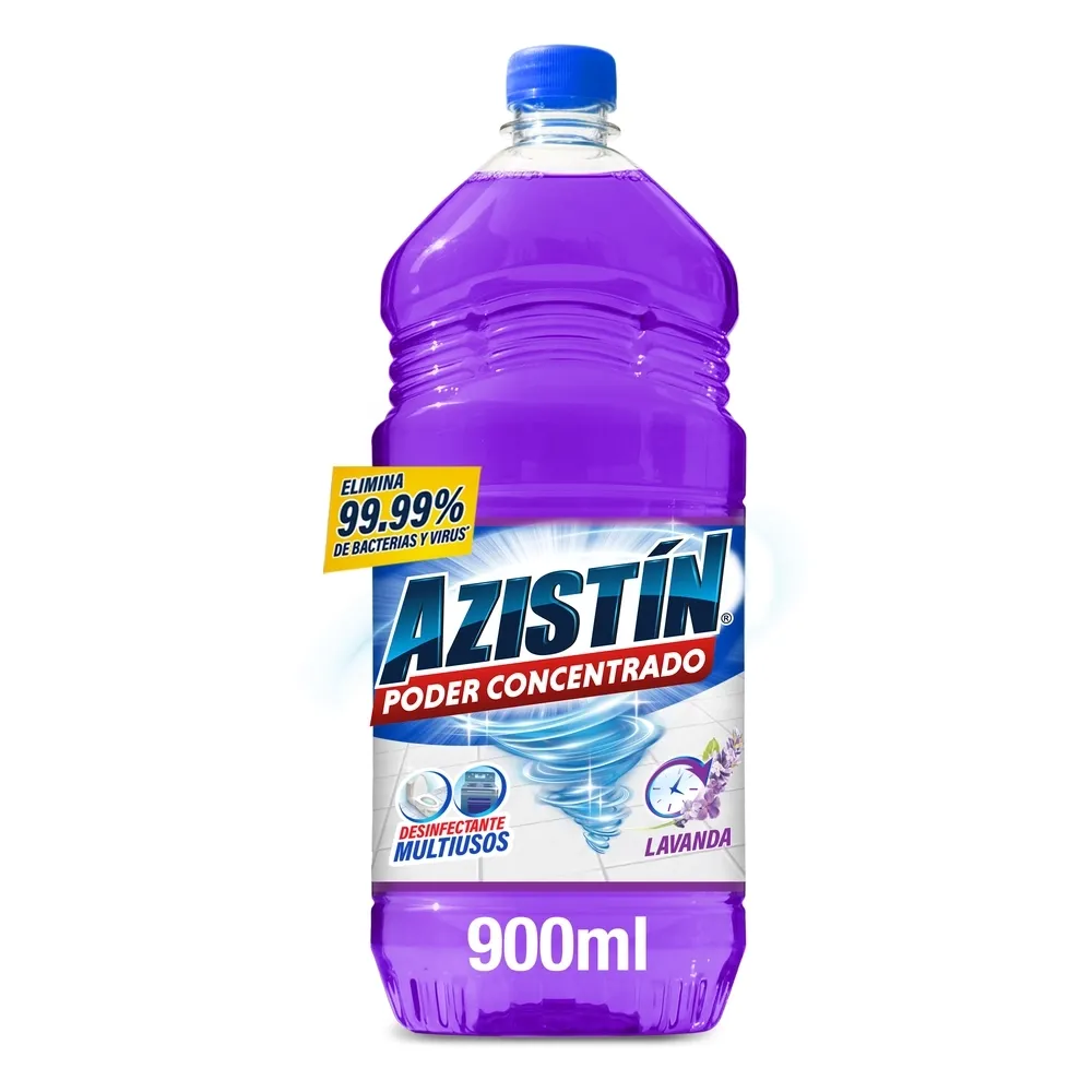 Desinfectante Azistin Multiusos Poder Concentrado Lavanda - 900 ml