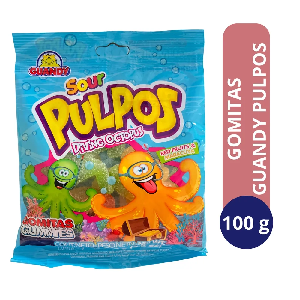 Gomitas Pulpos Guandy