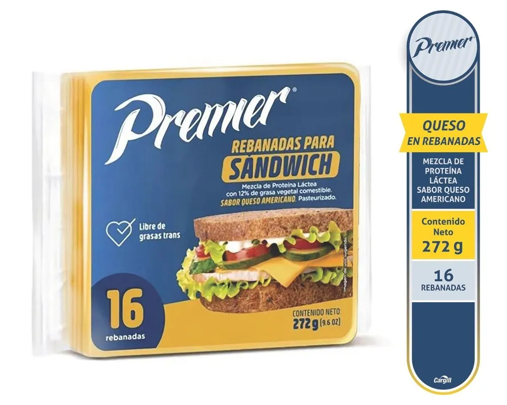 Queso Premier Procesado - 272 g