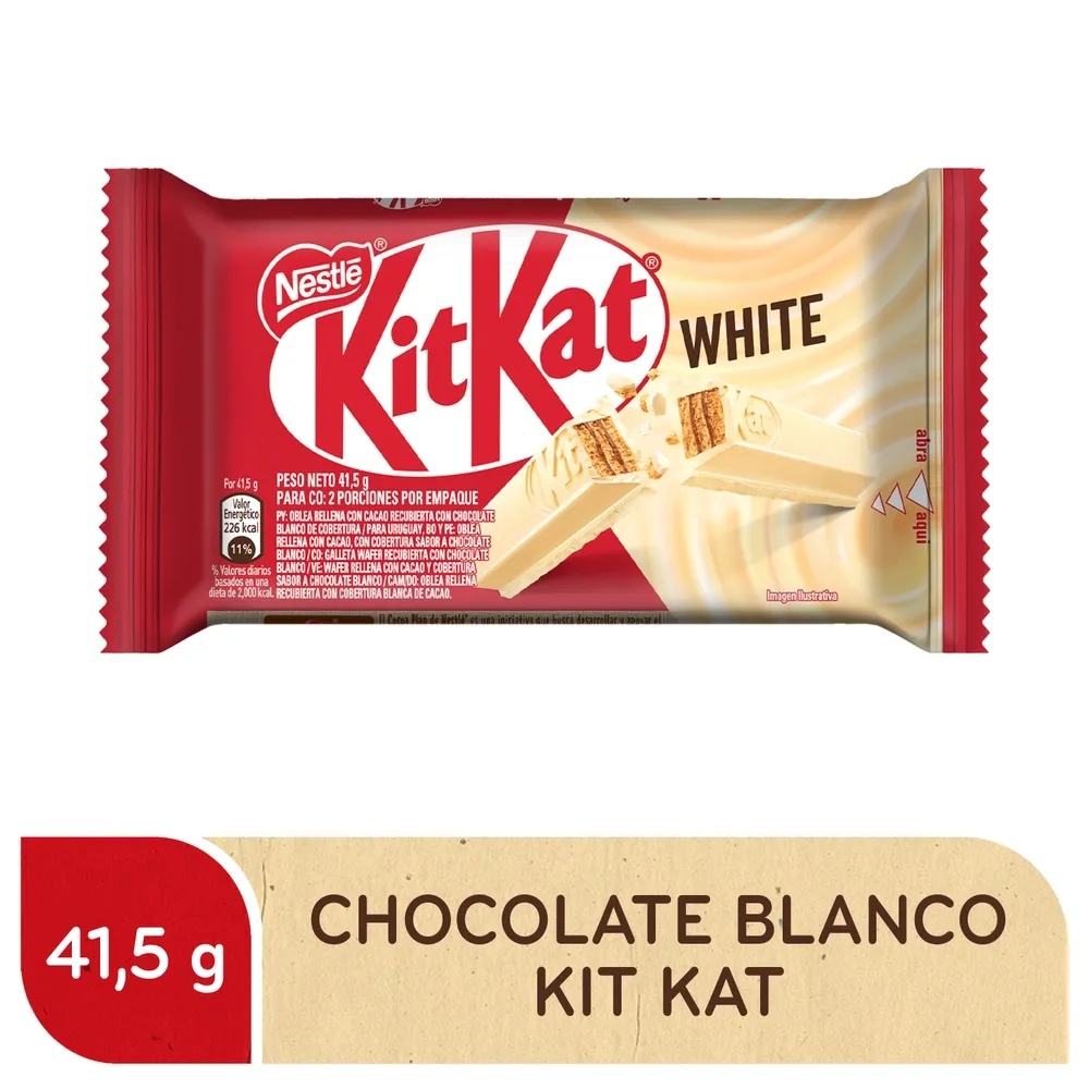 Chocolate Blanco Kit Kat - 41,5 g