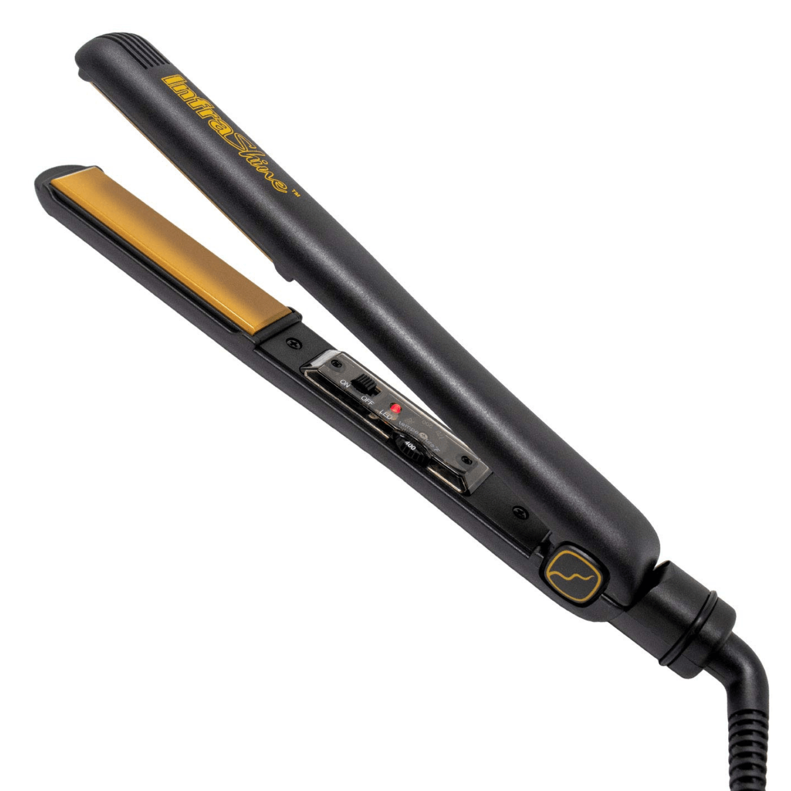 Plancha De cabello Infrashine Negra 1" Medium