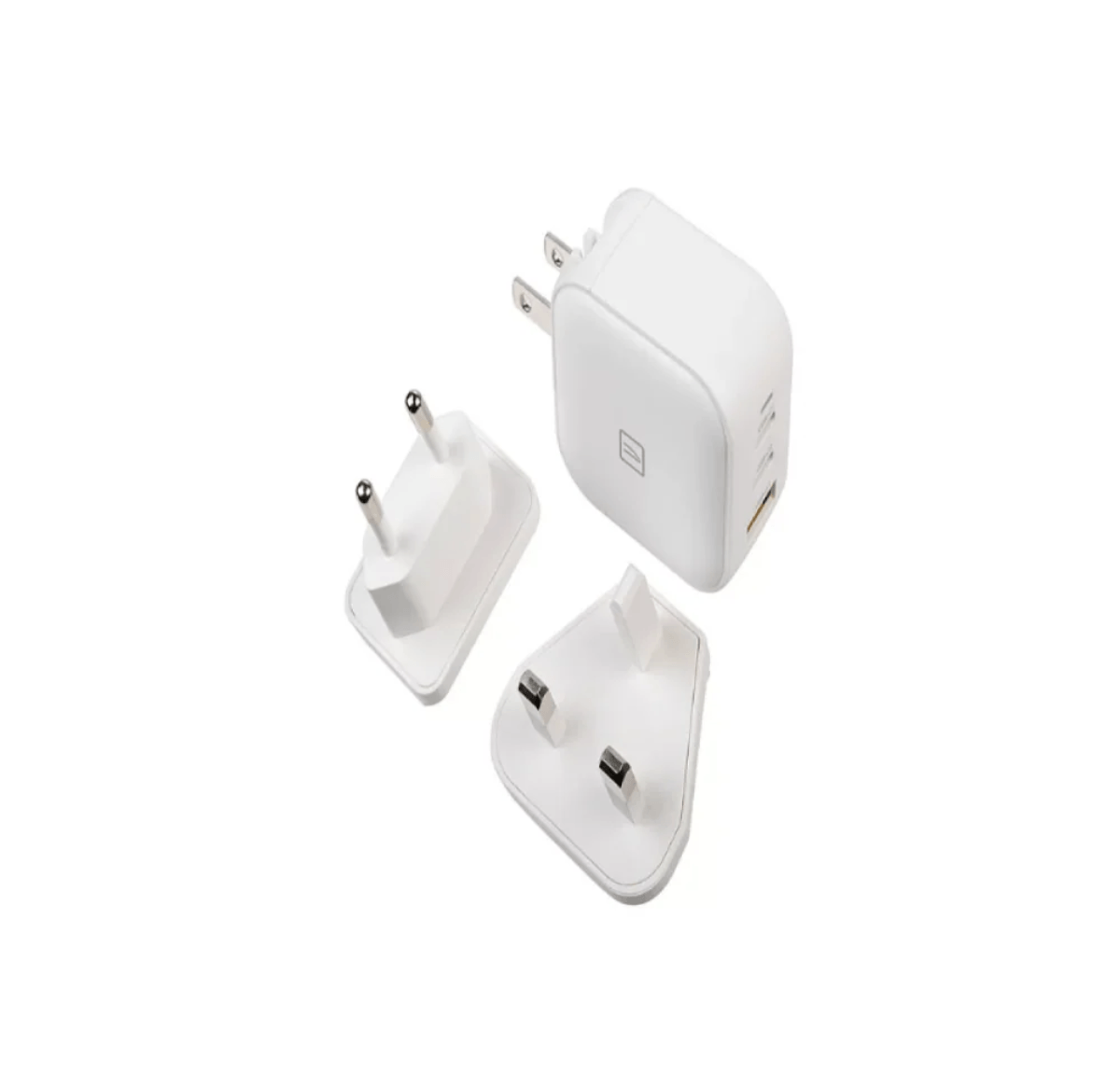 Cubo de carga Tucano Travel Adapter Gan 100W Blanco