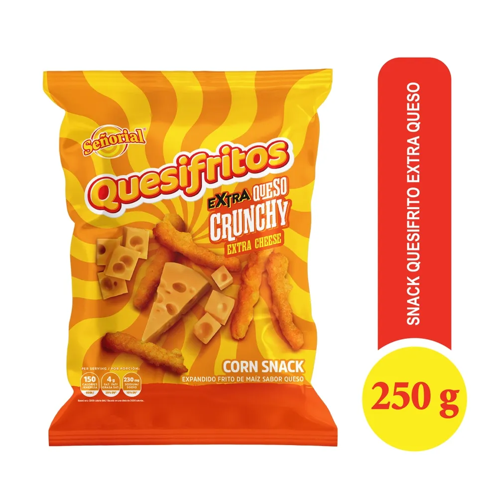 Snack Quesifrito Extra Queso - 250 g