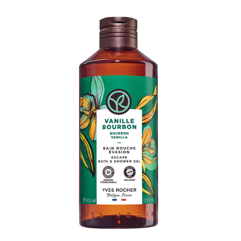 Gel De Ducha Vainilla Frasco Yves Rocher 400ml