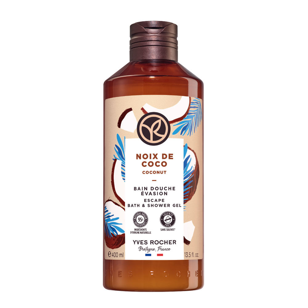 Gel De Ducha Coco Frasco Yves Rocher 400ml