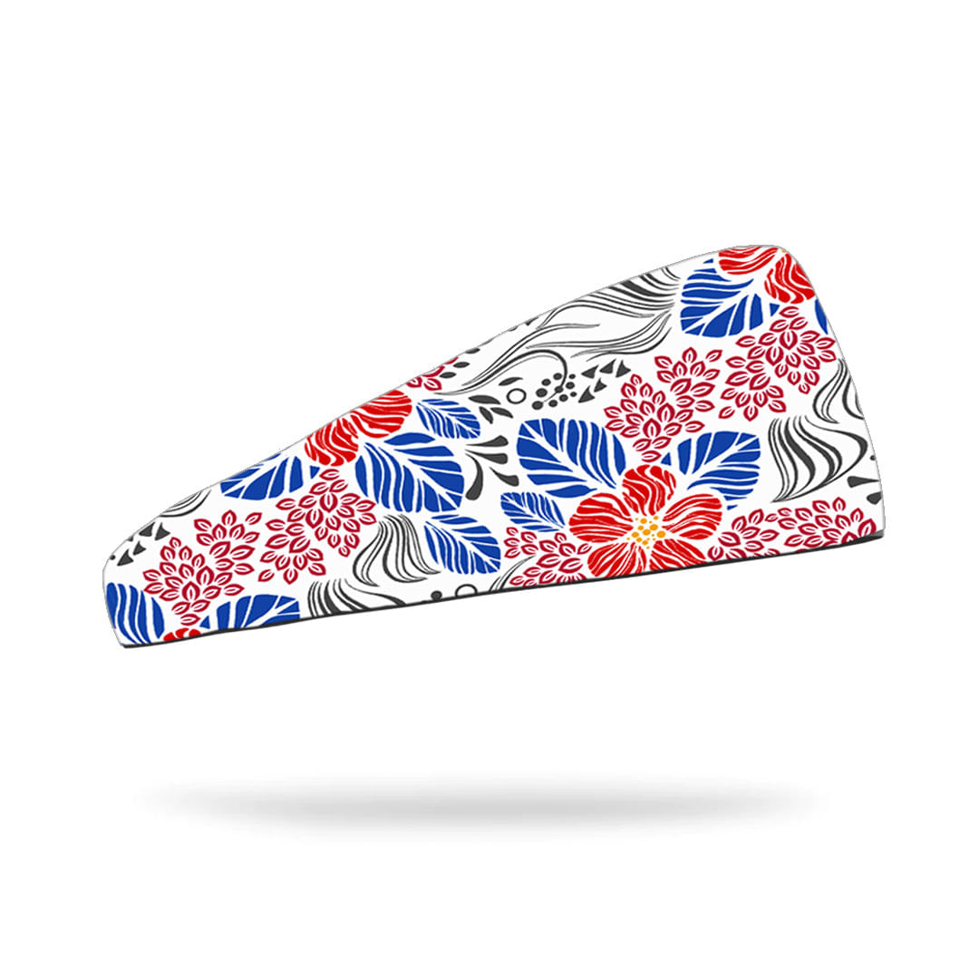 Banda para cabeza (headband) Practical Fitness flores