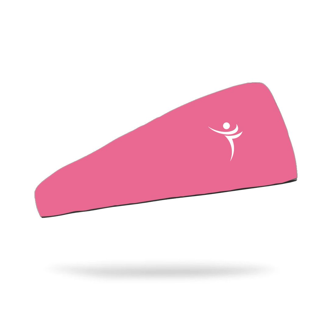 Banda para cabeza (headband) Practical Fitness rosada