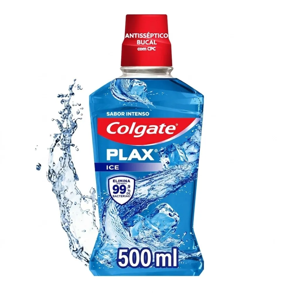 Enjuague Bucal Colgate Plax Ice - 500 ml