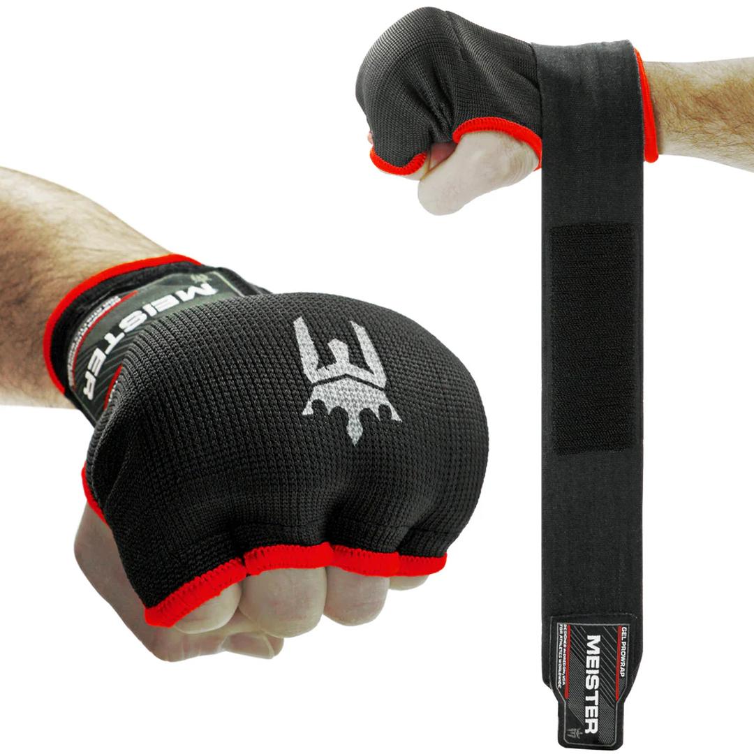Vendas tipo guantes interiores con gel Meister par S/M Vendas tipo guantes interiores con…