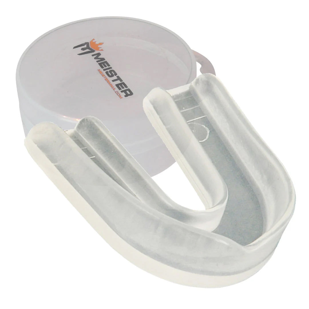 Protector bucal moldeable individual con estuche Meister transparente