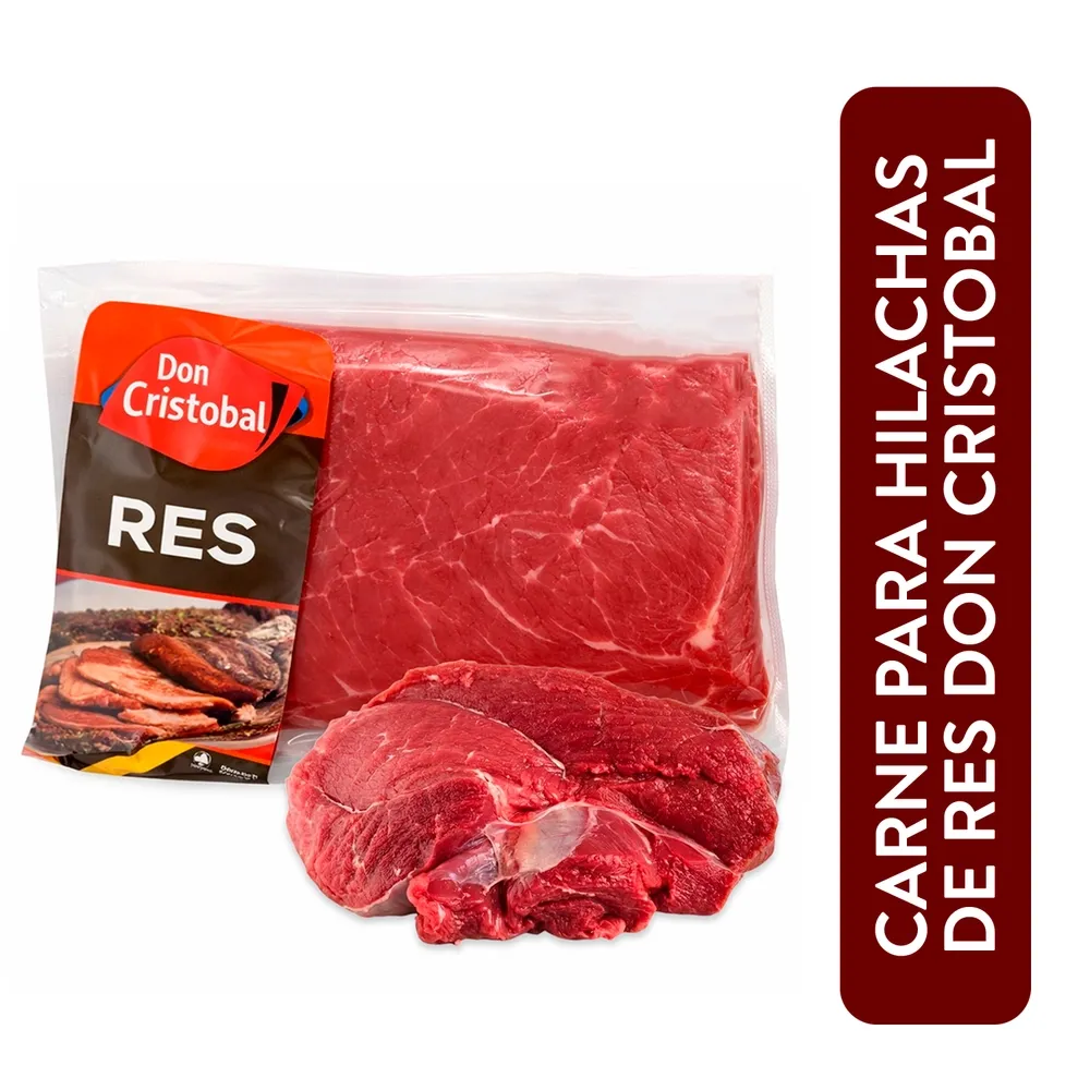 Carne Don Cristobal para hilachas de res - Precio indicado por libra