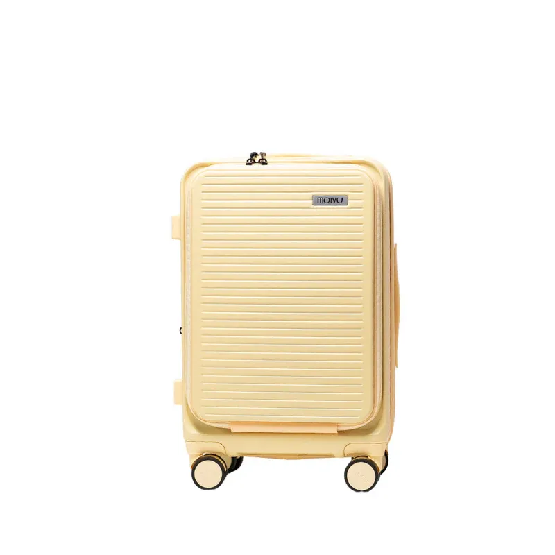 Maleta Molvu Viaje3 20 (Carry On) color amarillo