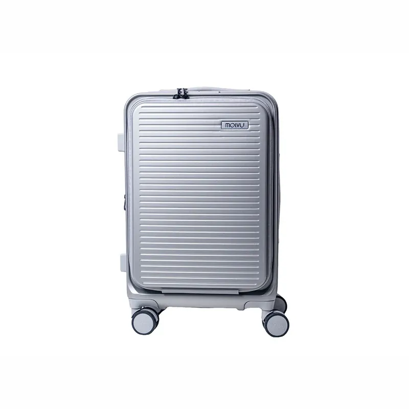 Maleta Molvu Viaje3 20 (Carry On) color plateado