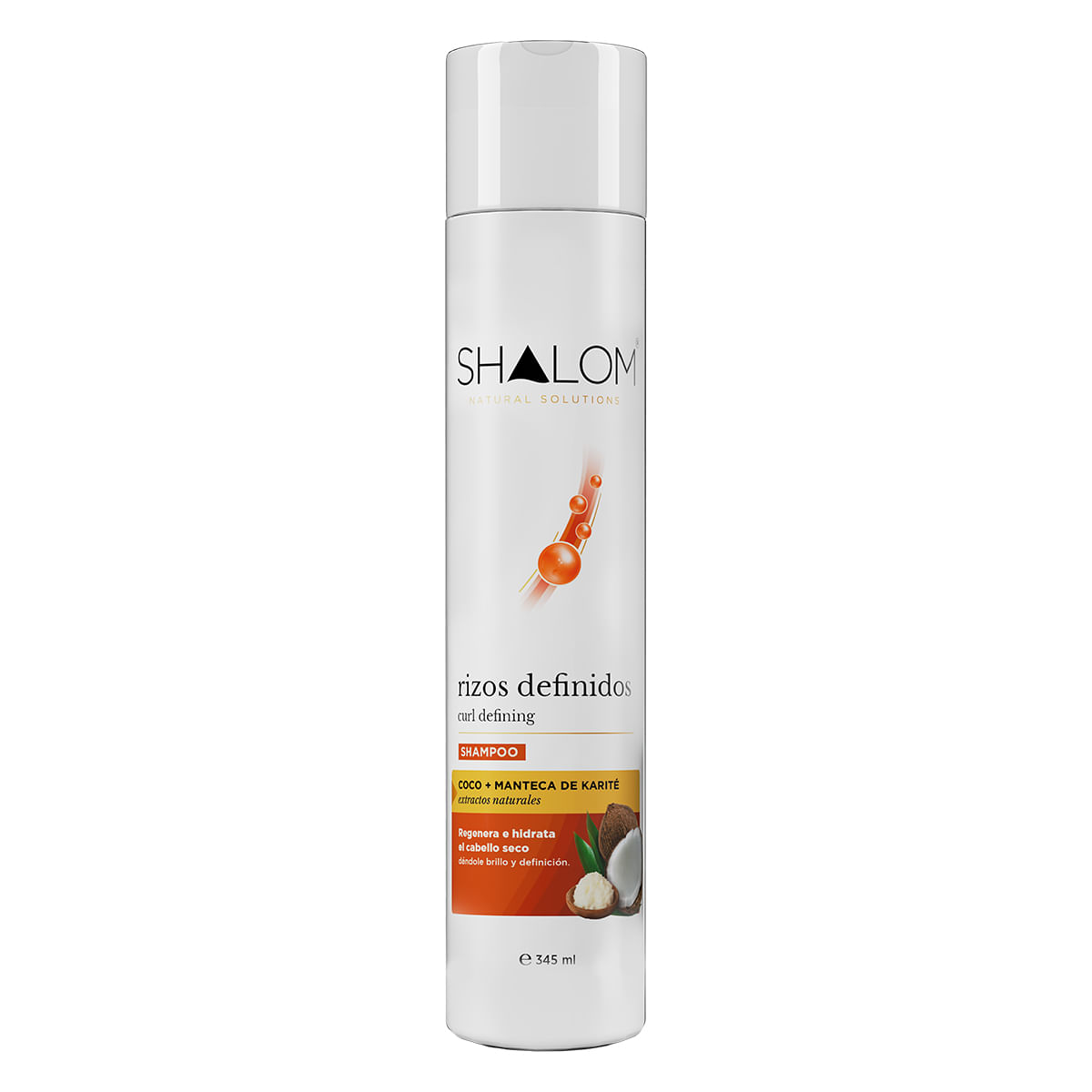 Shampoo SHALOM Rizos Definidos Coco & Karite 345ml