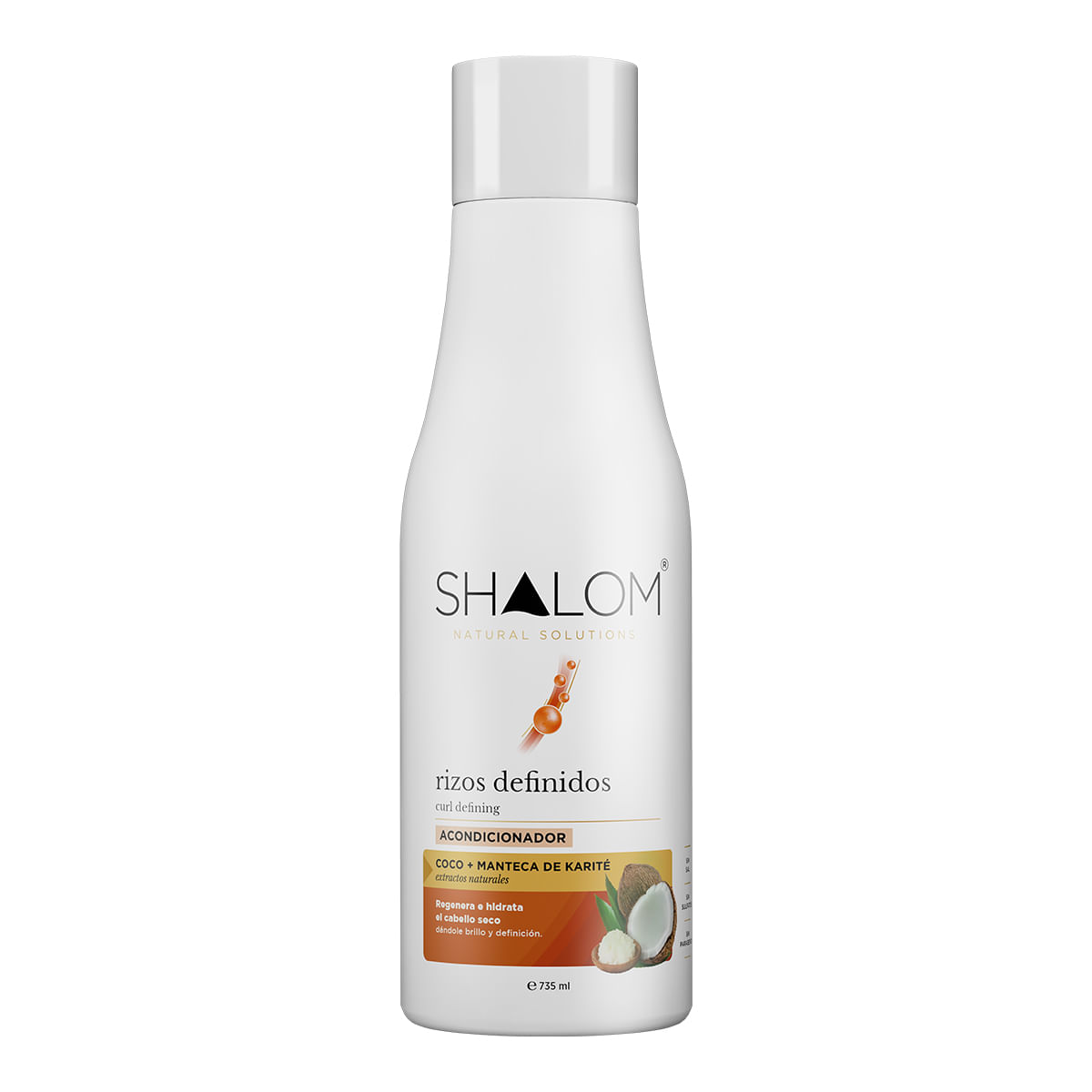 Acondicionador SHALOM Rizos Definidos Coco & Karité 735ml
