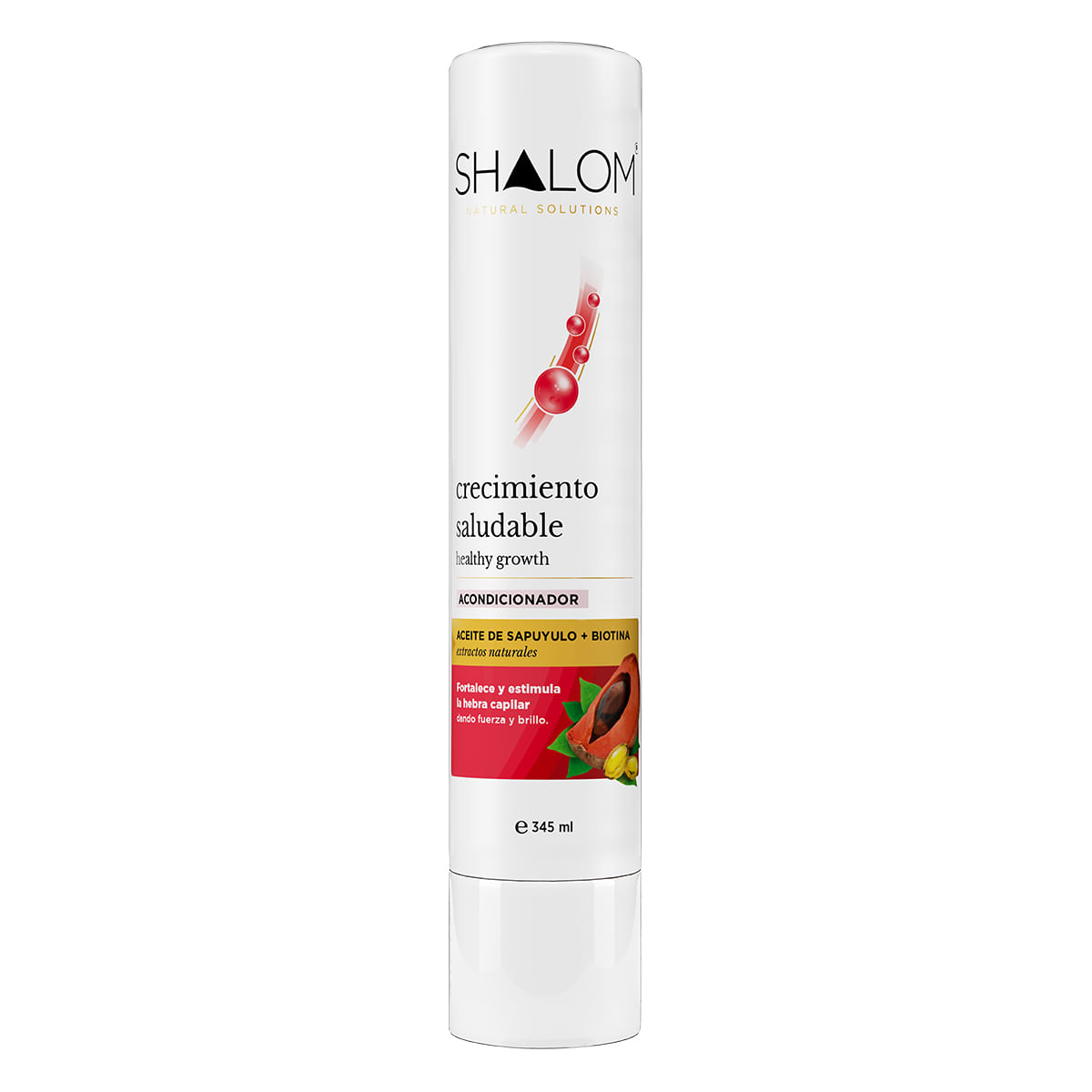 Acondicionador SHALOM Crecimiento Saludable Sapuyulo & Biotina 345ml