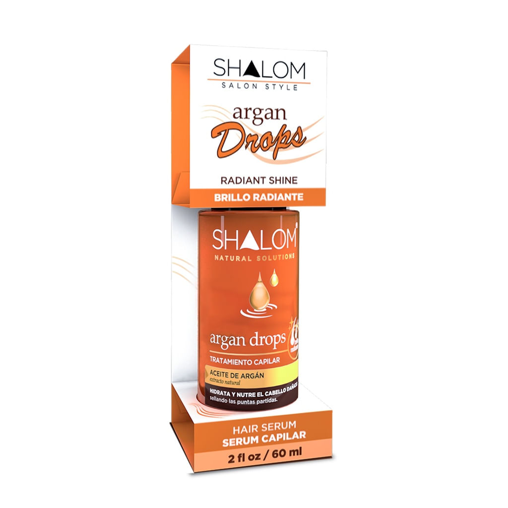 Drops SHALOM Argan Serum Capilar 60 ml