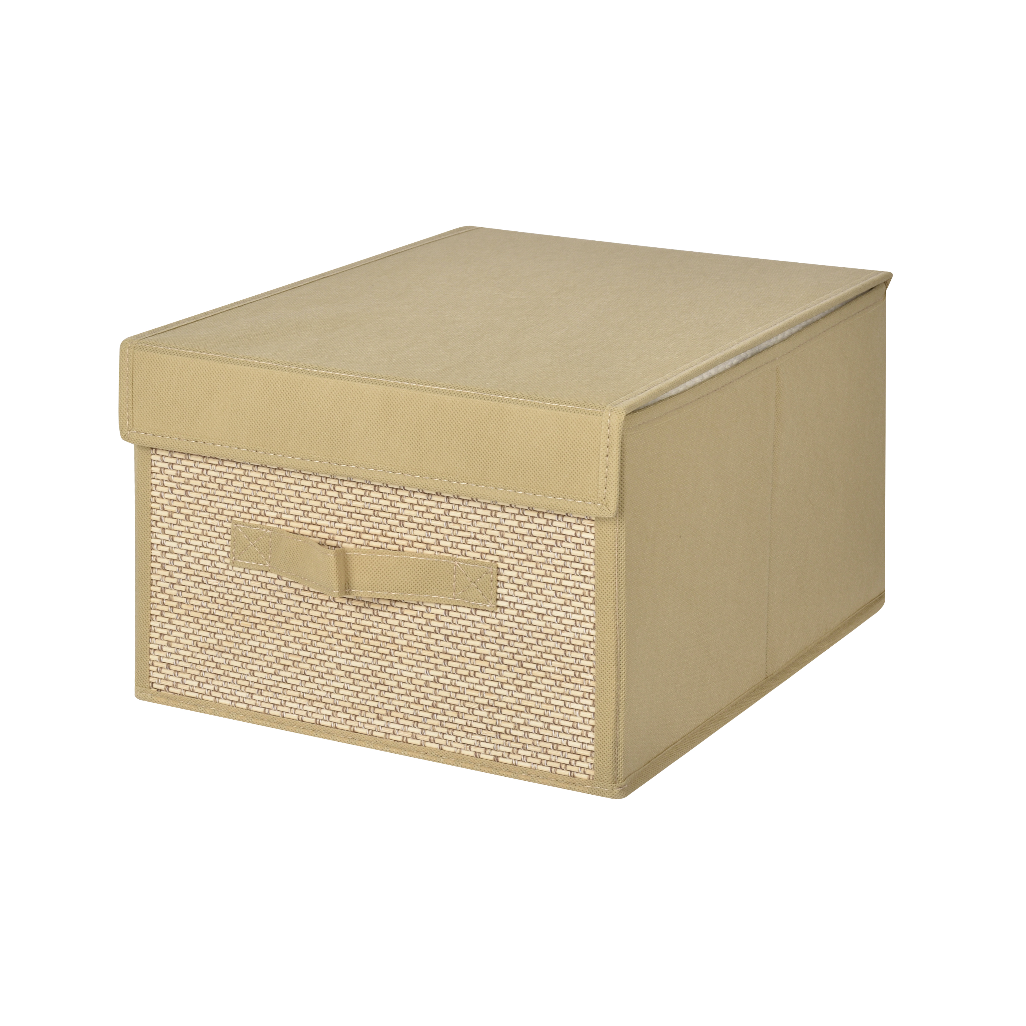 Caja de almacenamiento La Organizada con bambú 28x37x19cm
