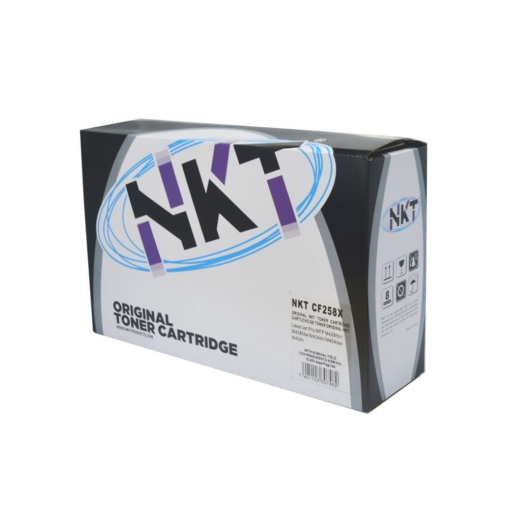 Toner HP58X para CF258X (con chip) NKT original